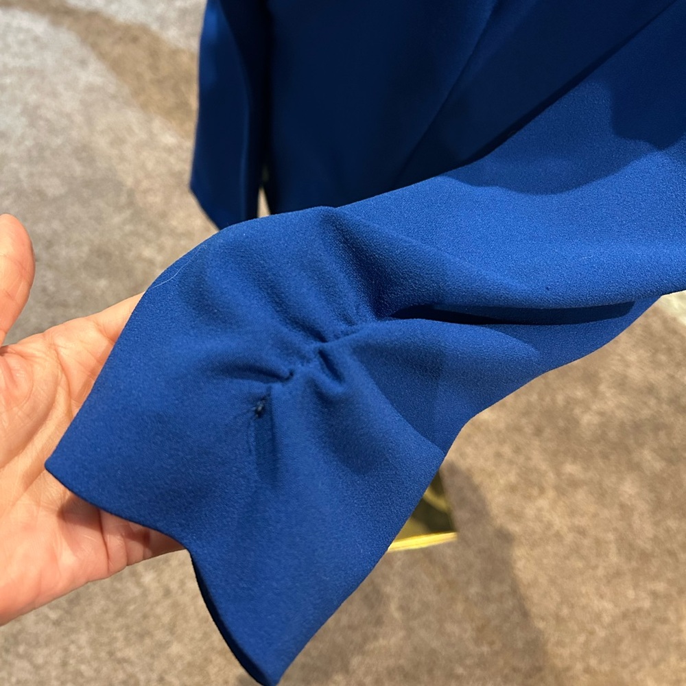NYC Royal Blue Women's Blazer - Picture 3 of 4